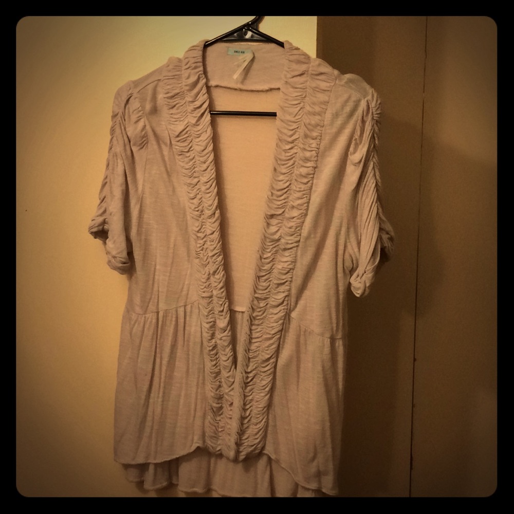 Kimchi Blue fashionable light grey sweater -size L